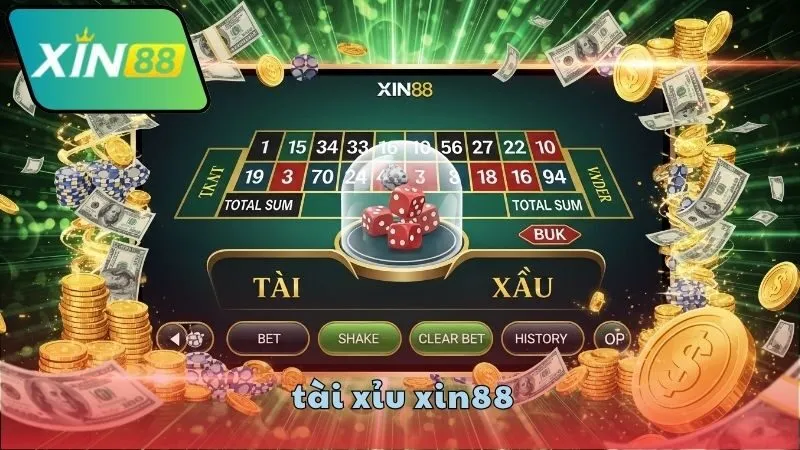 Tài xỉu XIN88 – Cược đơn giản, thắng lớn 2 Tài xỉu XIN88 có gì hấp dẫn?